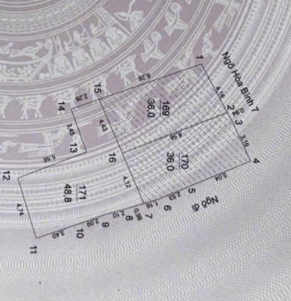 Bán nhà Hoà Bình - diện tích 49m2 2 tầng - Ô tô tránh - giá 11,9 tỷ