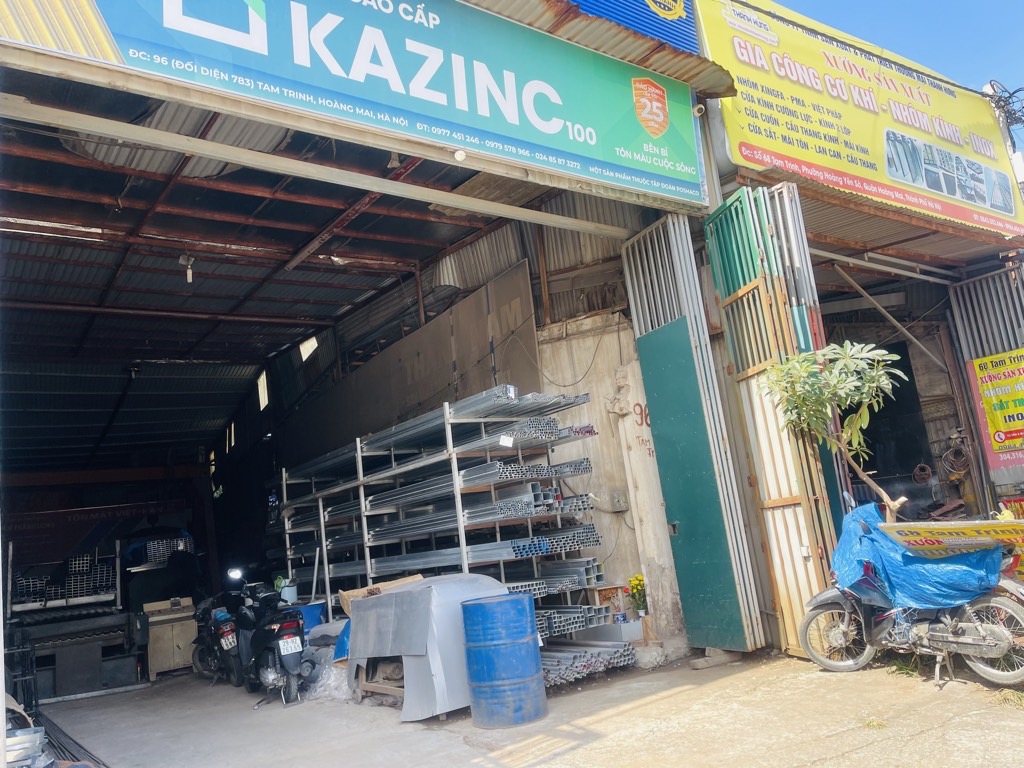 Bán nhà Tam Trinh - diện tích 166m2 1 tầng - Đất mặt phố - giá 11 tỷ