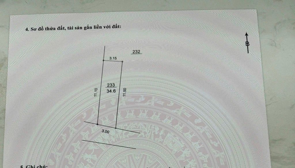 Bán nhà Thuý Lĩnh - diện tích 34,6m2 5 tầng - MẶT NGÕ THÔNG - giá 6,75 tỷ