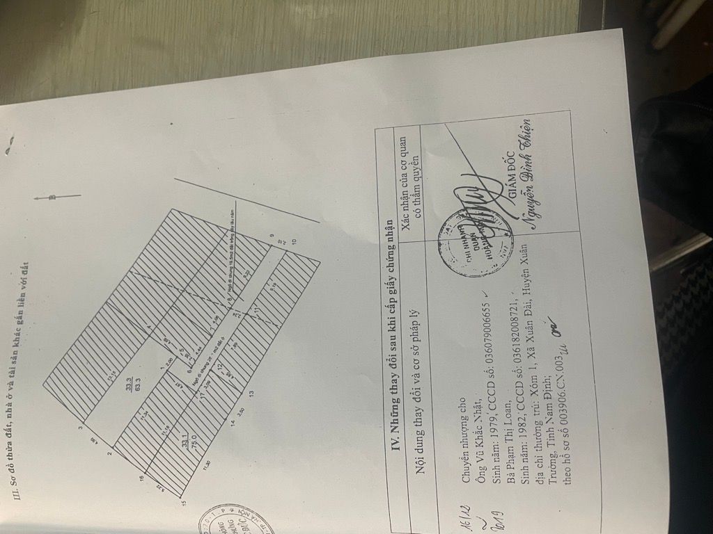 Bán nhà Thuý Lĩnh - diện tích 64m2 3 tầng - ô tô chạy vèo vèo - giá 7,5 tỷ