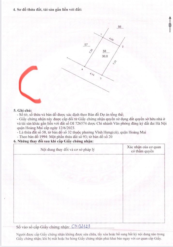 Bán nhà Vĩnh Hưng - diện tích 30m2 5 tầng - Ô TÔ ĐỖ CỬA - giá 7,2 tỷ