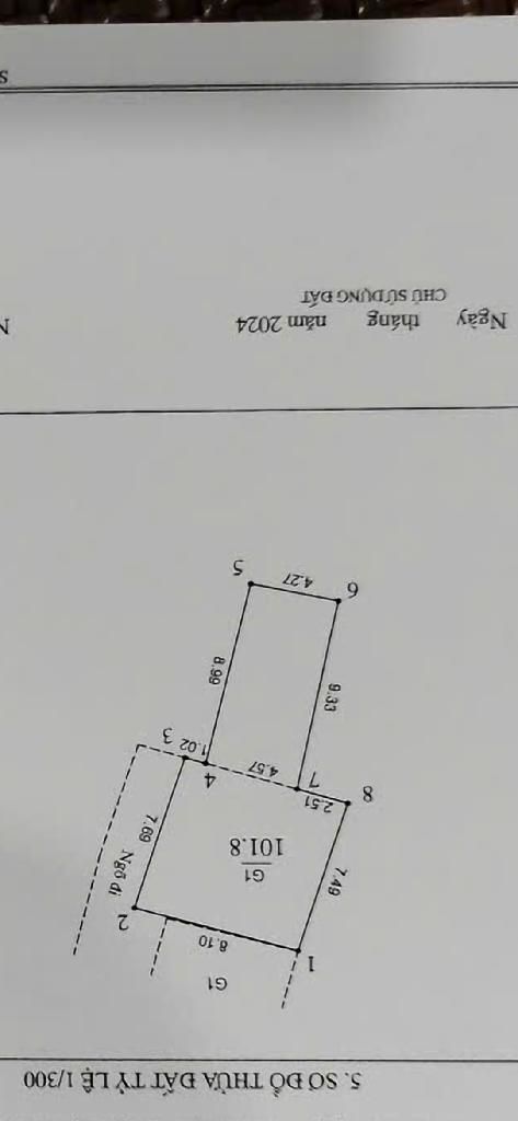 Bán nhà Nguyễn Xiển - diện tích 102m2 2 tầng - Nhà chưa sổ, đất nông nghiệp - giá 6,1 tỷ