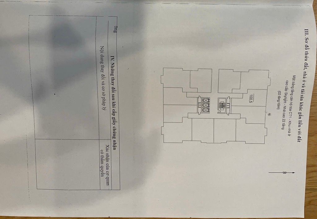 Bán nhà Minh Khai - diện tích 100.5m2 22 tầng - Căn hộ cao cấp Skylight - giá 9,4 tỷ