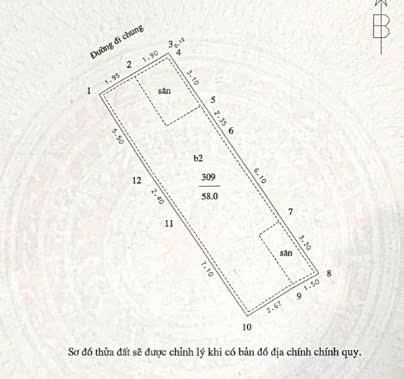 Bán nhà Nguyễn Cao - diện tích 58m2 4 tầng - Ngõ ô tô - giá 19,5 tỷ