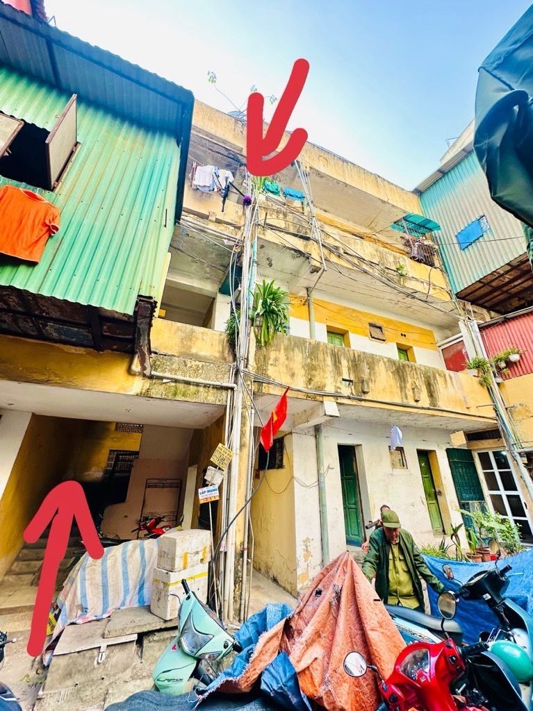 Bán nhà Xã Đàn - diện tích 20m2 1 tầng - Nhà tập thể Bộ Công An - giá 1,55 tỷ