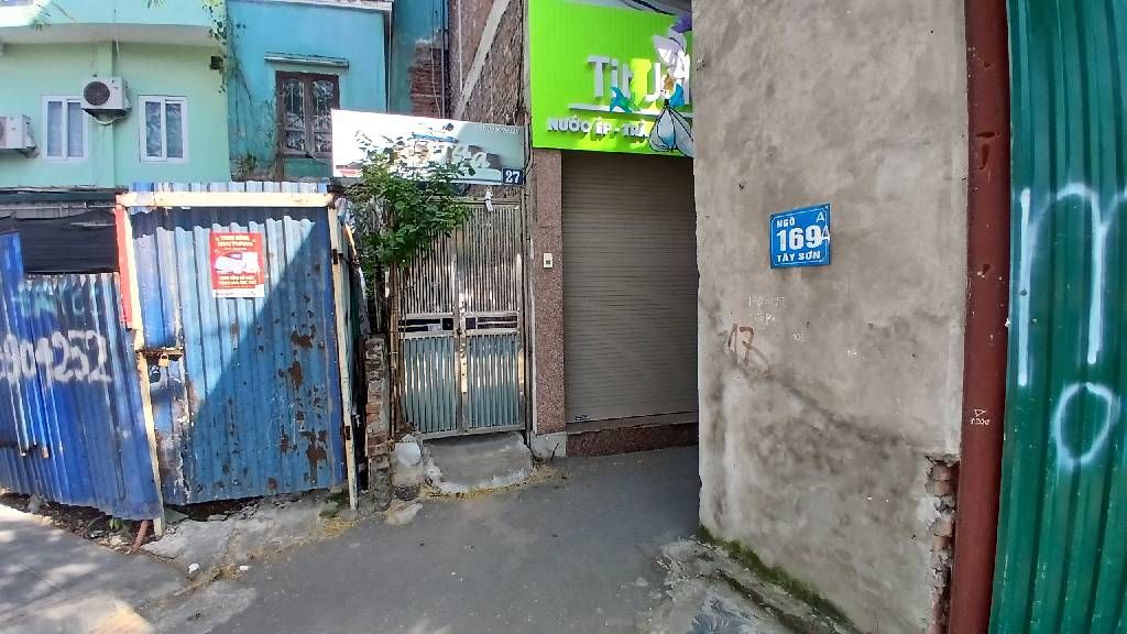 Bán nhà Tây Sơn - diện tích 30,1m2 1 tầng - 3 mặt thoáng - giá 22 tỷ