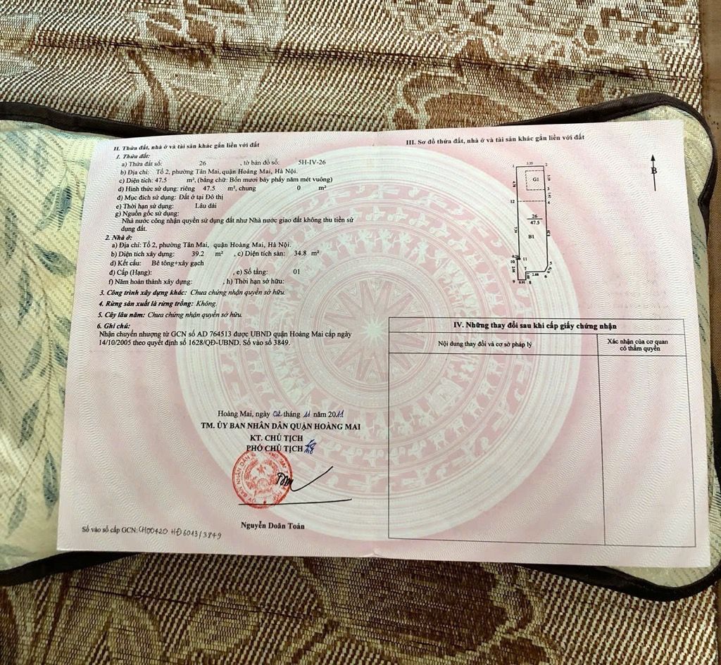 Bán nhà Trương Định - diện tích 48m2 3 tầng - 2 mặt thoáng - giá 10 tỷ