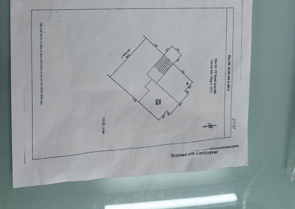 Bán nhà Thanh Xuân Bắc - diện tích 70m2 1 tầng - Lô góc - giá 4,8 tỷ