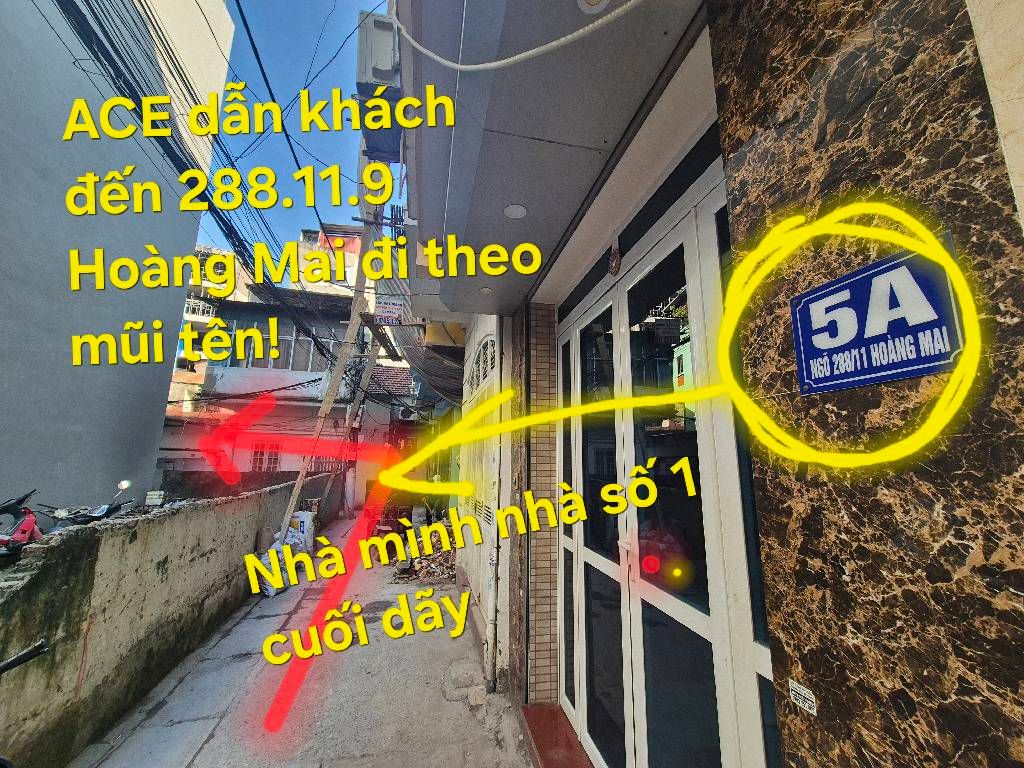 Bán nhà Hoàng Mai - diện tích 161m2 2 tầng - Ô tô tránh - giá 19,75 tỷ
