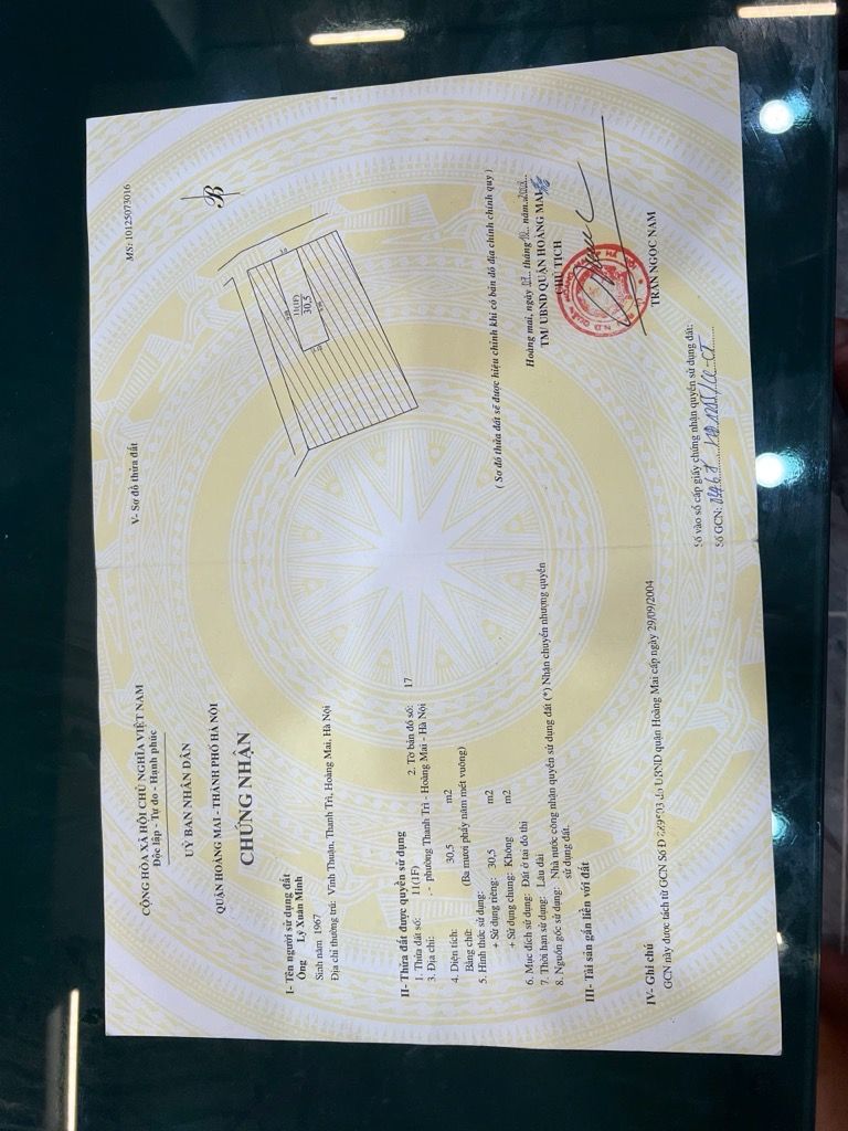 Bán nhà Thanh Đàm - diện tích 30.5m2 4 tầng - Ô TÔ CÁCH NHÀ 10M - giá 6,5 tỷ