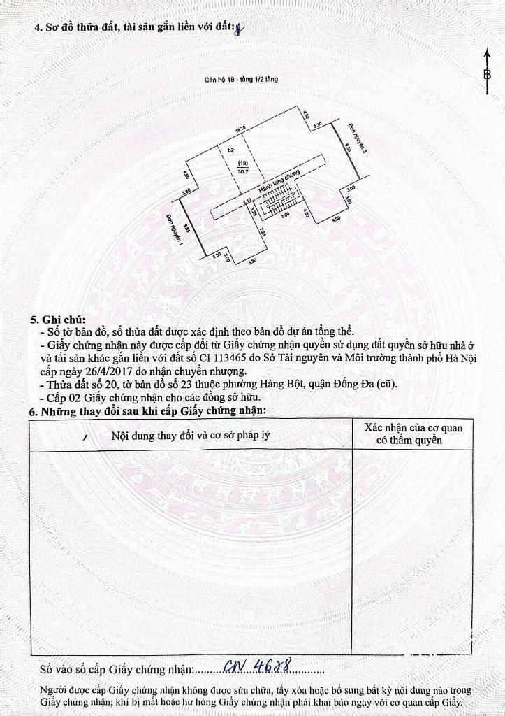 Bán nhà Văn Miếu - Quốc Tử Giám - diện tích 65m2 1 tầng - nhà mới đẹp - giá 4,9 tỷ