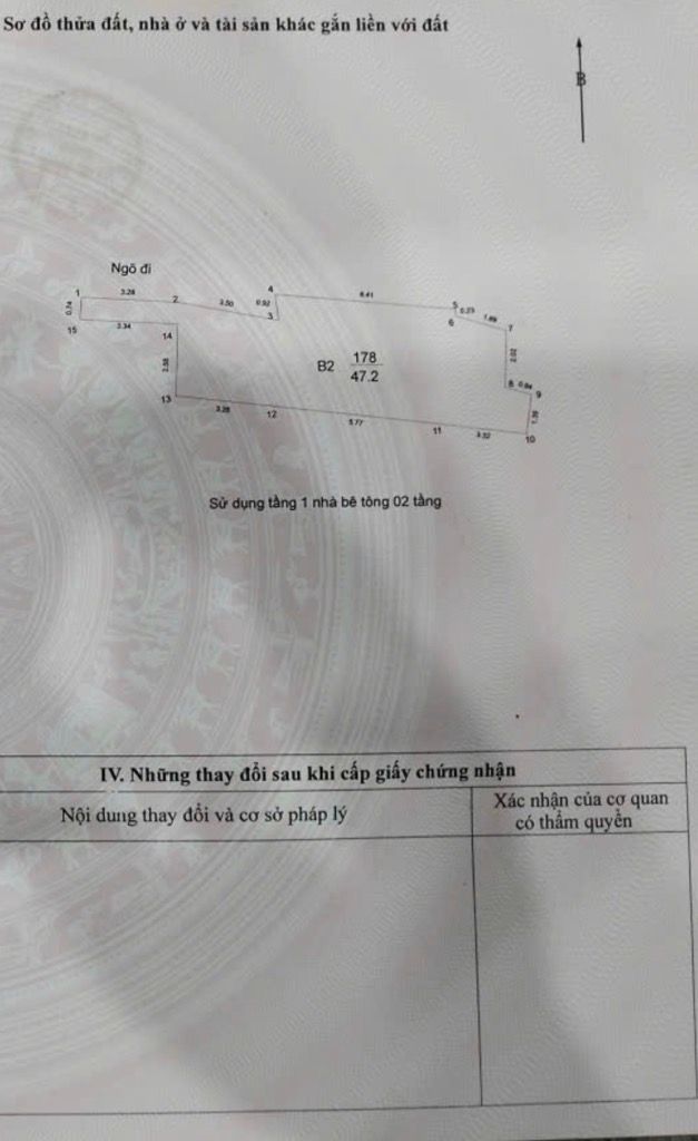 Bán nhà Bạch Mai - diện tích 48m2 2 tầng - Hàng hiếm - giá 6,8 tỷ
