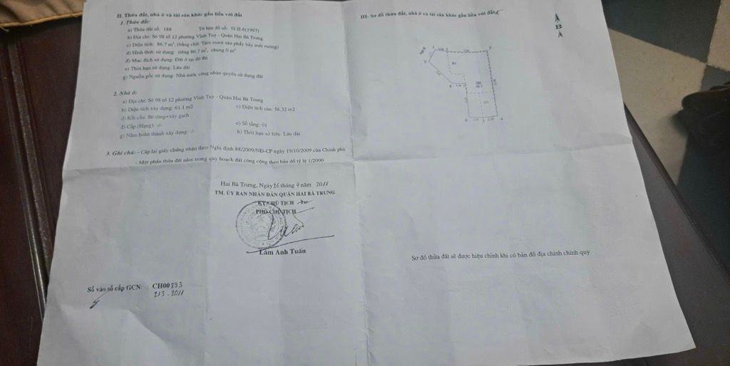 Bán nhà Nguyễn Văn Viên - diện tích 86.7m2 3 tầng - gần phố - giá 18,3 tỷ