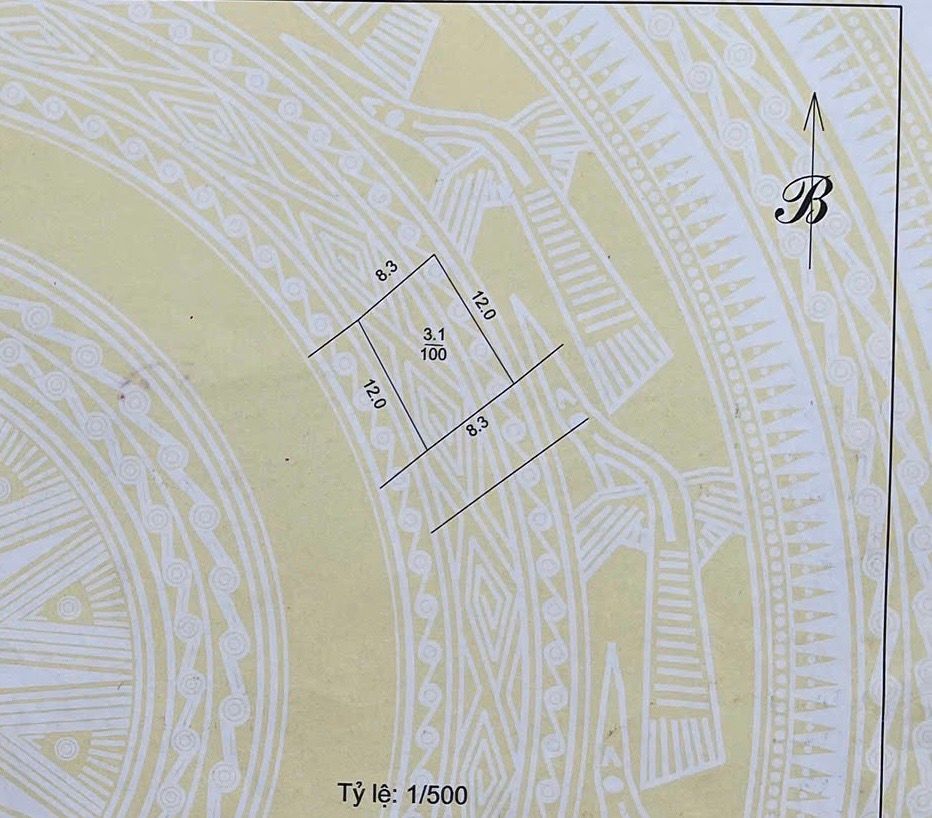 Bán nhà Thuý Lĩnh - diện tích 100m2 1 tầng - mặt tiền 8m - giá 21,5 tỷ