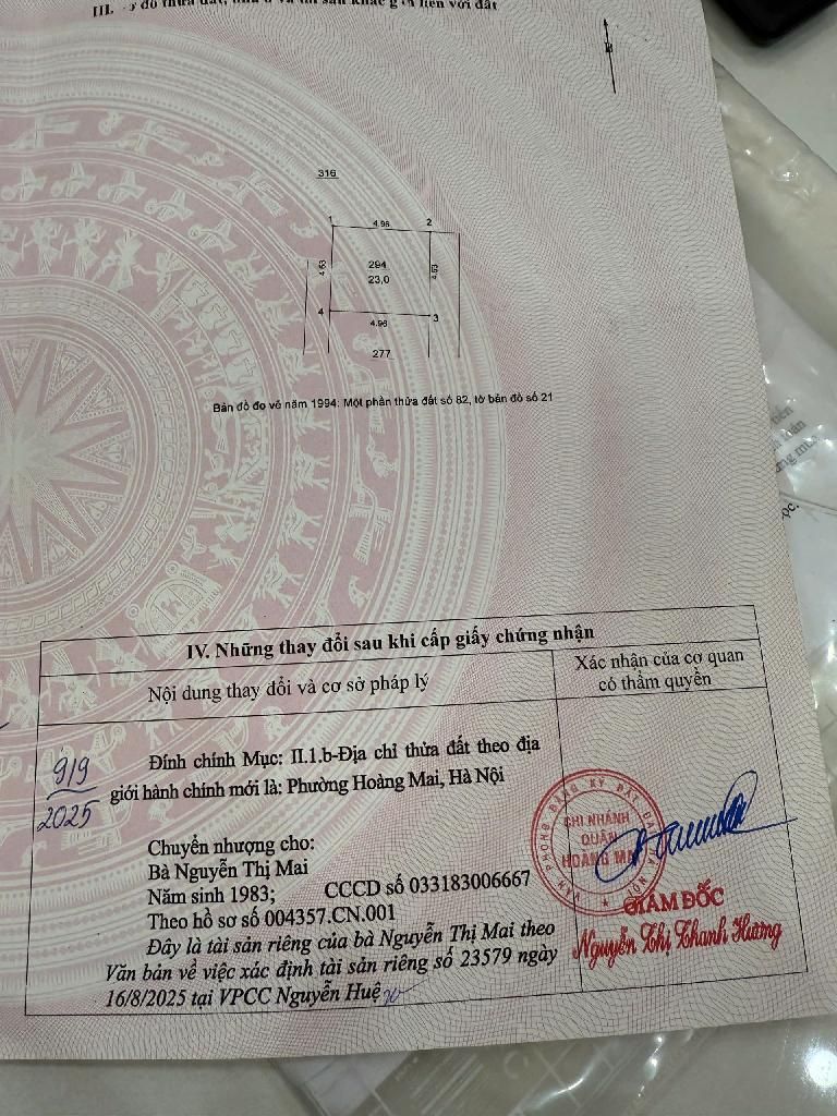 Bán nhà Trương định - diện tích 23m2 4 tầng - Ô tô vào trong nhà - giá 6,8 tỷ