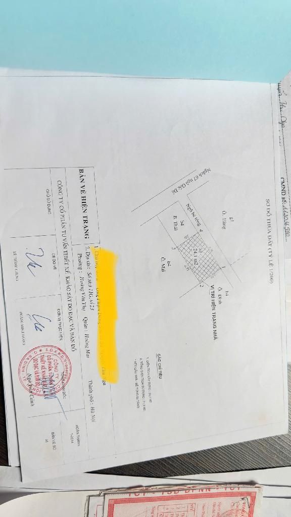 Bán nhà Gốc đề - diện tích 24.1m2 4 tầng - gần ôtô - giá 4,2 tỷ