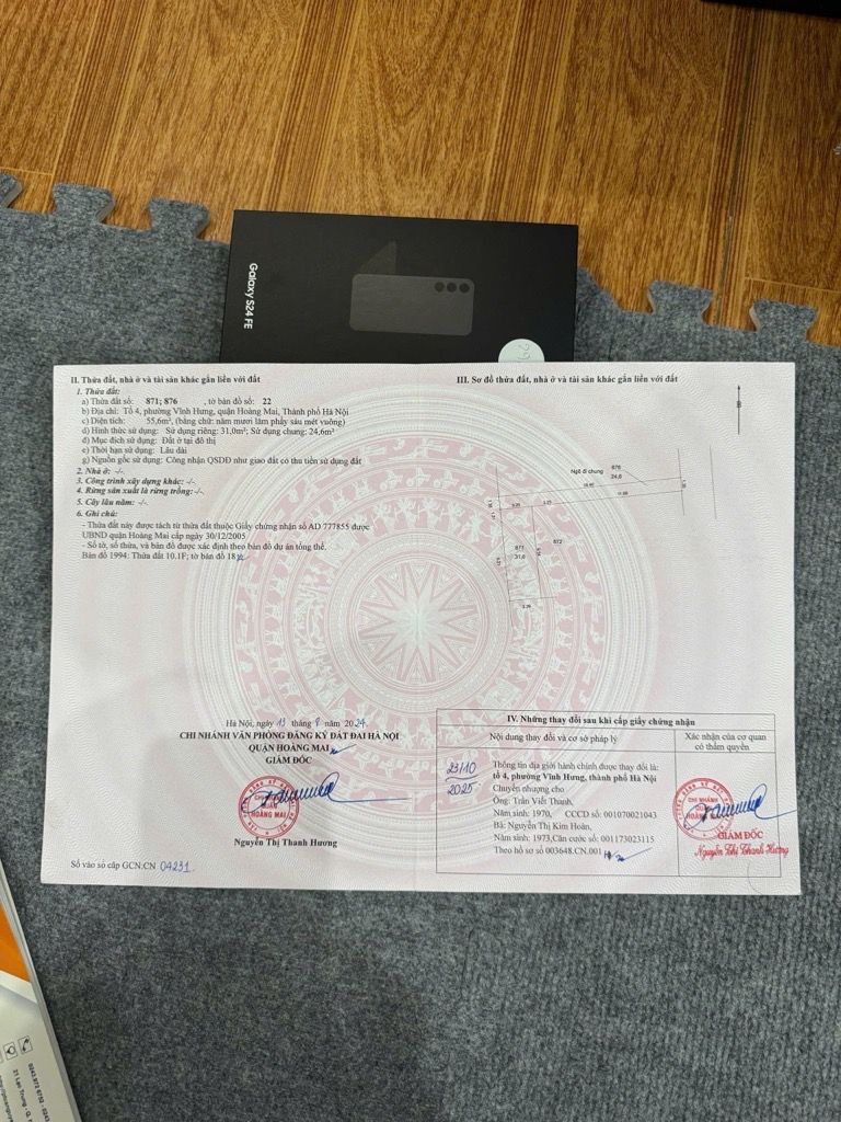 Bán nhà Vĩnh Hưng - diện tích 31m2 5 tầng - Ô TÔ VF3 ĐỖ CỔNG - giá 7,9 tỷ