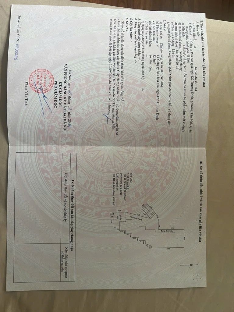 Bán nhà Trương Định - diện tích 65m2 4 tầng - Lô góc, ô tô đỗ chân nhà - giá 3,85 tỷ