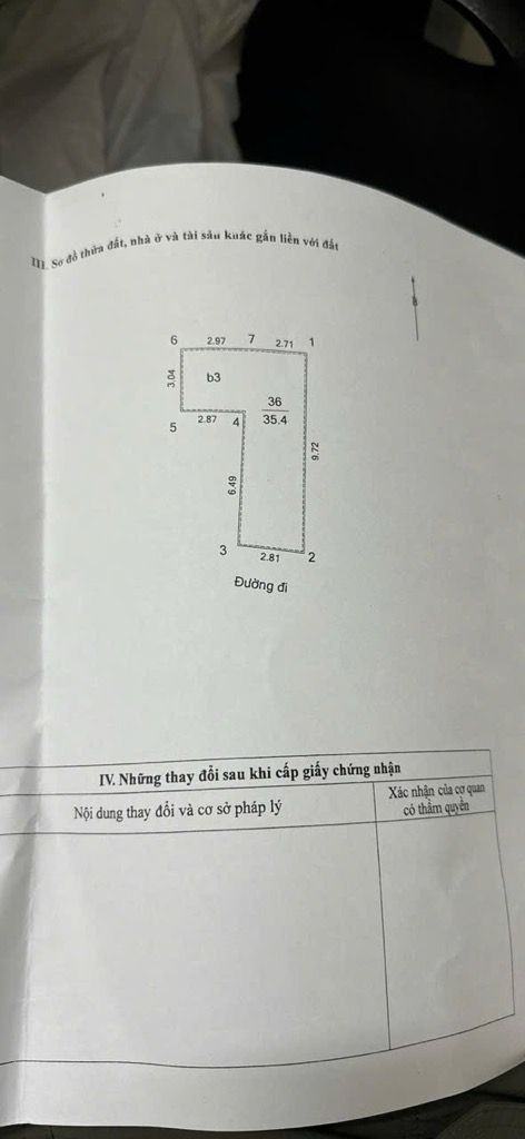 Bán nhà Trần Quý Cáp - diện tích 35,4m2 4 tầng - ô tô tránh - giá 6,8 tỷ