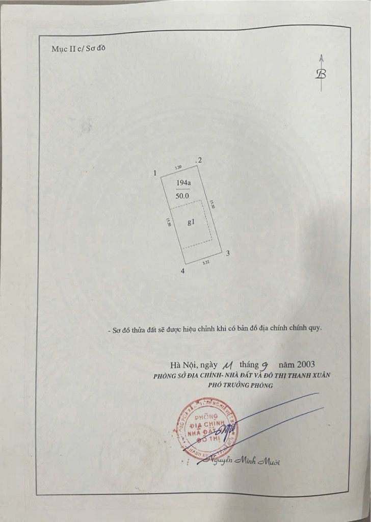 Bán nhà Quan Nhân - diện tích 50m2 3 tầng - Nhà 2 mặt thoáng - giá 12 tỷ