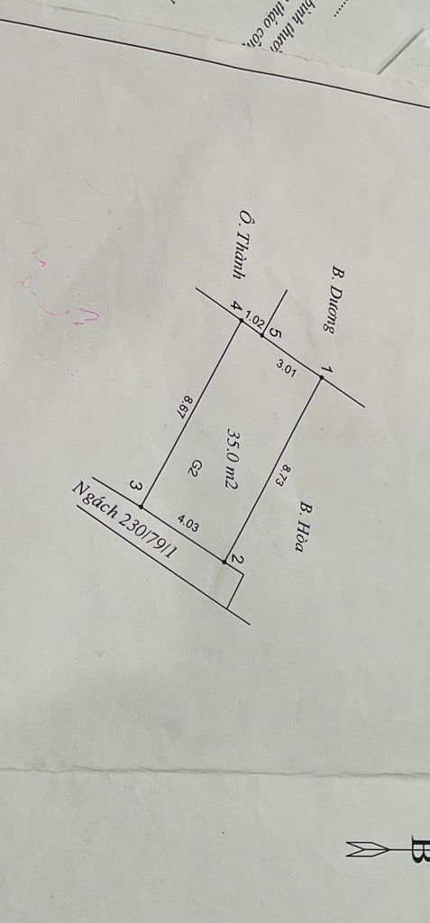 Bán nhà Định Công Thượng - diện tích 35m2 1 tầng - nhỏ tiền không sổ - giá 1,75 tỷ