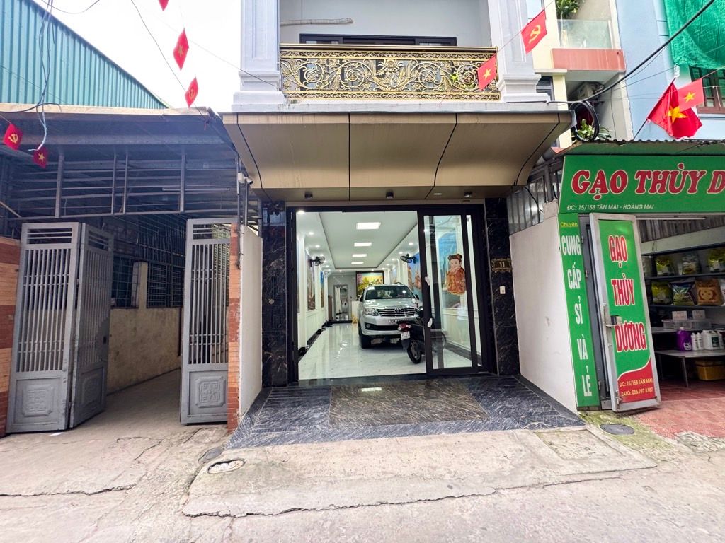 Bán nhà Tân Mai - diện tích 71m2 6 tầng - Ô TÔ TRÁNH - giá 23,5 tỷ