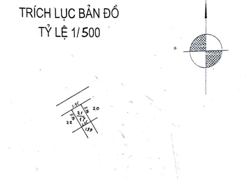 Bán nhà Nguyễn Trãi - diện tích 17m2 5 tầng - Gần phố - giá 6,15 tỷ