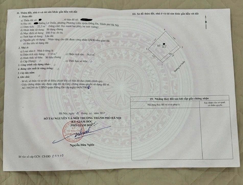 Bán nhà Lê Duẩn - diện tích 22.3m2 4 tầng - Nhà mặt phố, vỉa hè đá bóng, kinh doanh đỉnh - giá 14 tỷ