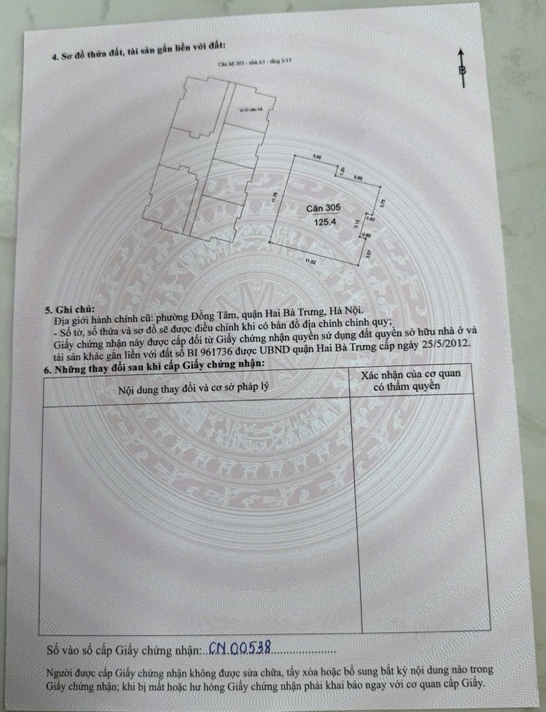 Bán nhà Phố Vọng - diện tích 126m2 3 tầng - Lô góc 3 thoáng - giá 12,5 tỷ