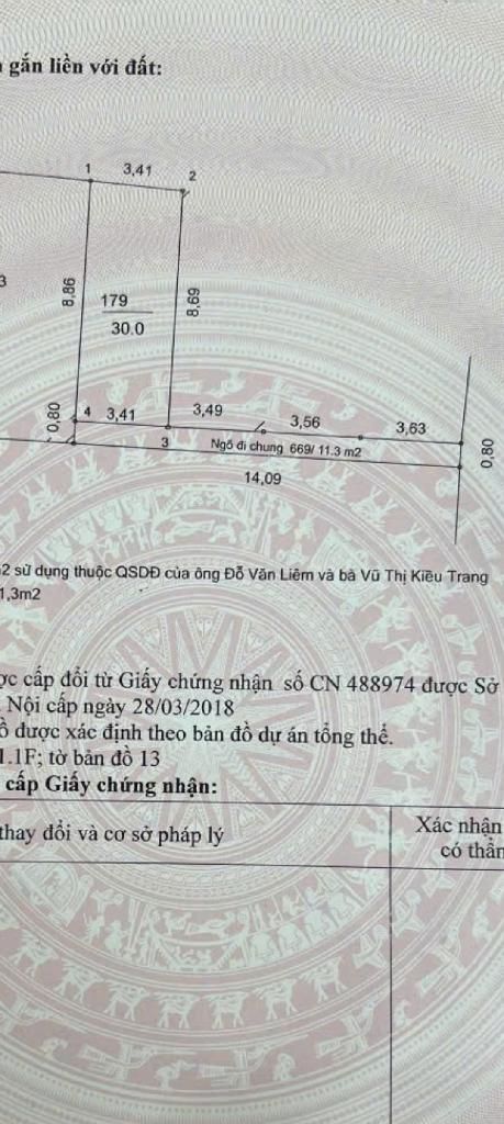 Bán nhà Vĩnh Hưng - diện tích 30m2 4 tầng - Ô tô quay đầu - giá 6,8 tỷ