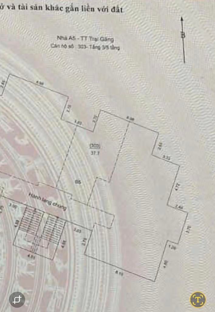 Bán nhà Thanh Nhàn - diện tích 60m2 1 tầng - Ô tô đậu dưới chân tòa nhà - giá 4,5 tỷ