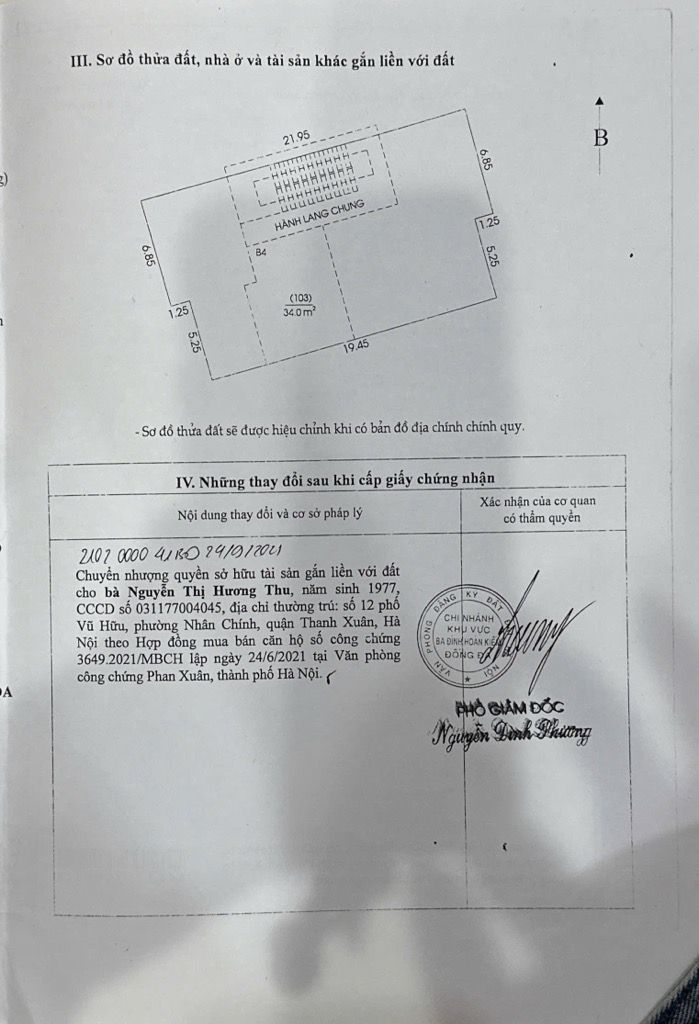 Bán nhà Phương Mai - diện tích 34m2 1 tầng - Ô tô đỗ gần - giá 6,2 tỷ