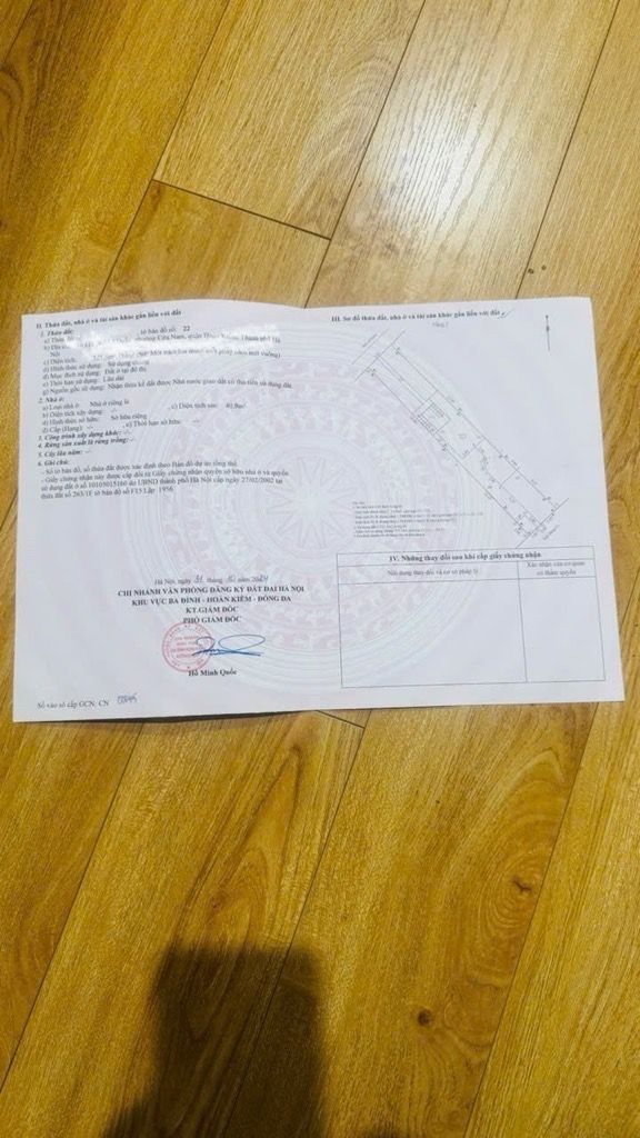 Bán nhà Lê Duẩn - diện tích 40.8m2 4 tầng - Đối diện Ga Hà Nội - giá 8,1 tỷ