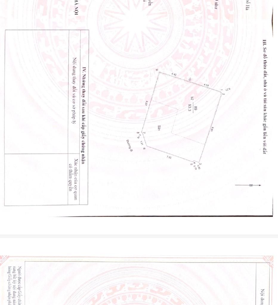 Bán nhà Hào Nam - diện tích 93.3m2 3 tầng - Nhà cũ xác định bán đất - giá 19,3 tỷ