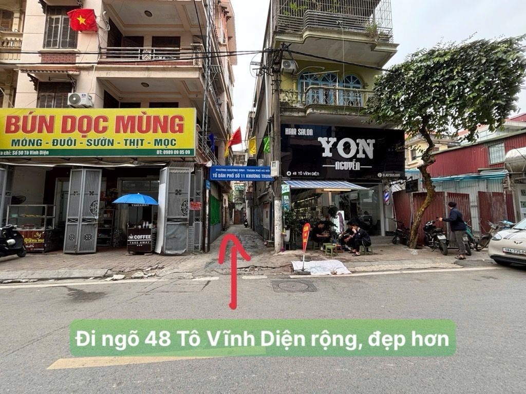 Bán nhà Khương Trung - diện tích 28.4m2 5 tầng - Nhà nhỏ về ở ngay, hàng xóm phân lô - giá 6,7 tỷ