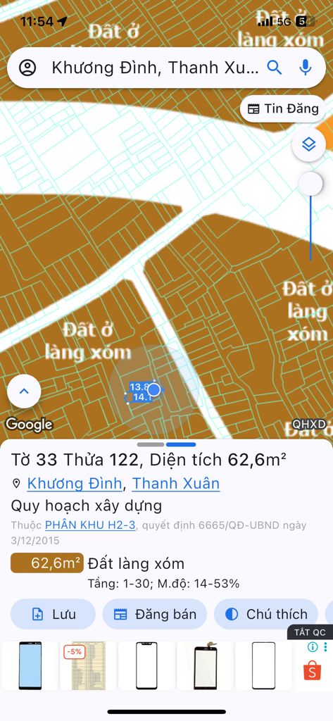 Bán nhà Bùi Xương Trạch - diện tích 62.7m2 5 tầng - Nhà khung cột bê tông chắc chắn - giá 12,4 tỷ