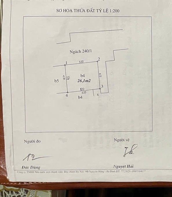 Bán nhà Tân Mai - diện tích 26m2 4 tầng - Lô góc - giá 6,6 tỷ