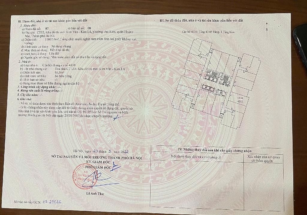 Bán nhà Nghiêm Xuân Yêm - diện tích 65m2 1 tầng - Chung cư mặt phố tiện ích đầy đủ - giá 4,8 tỷ