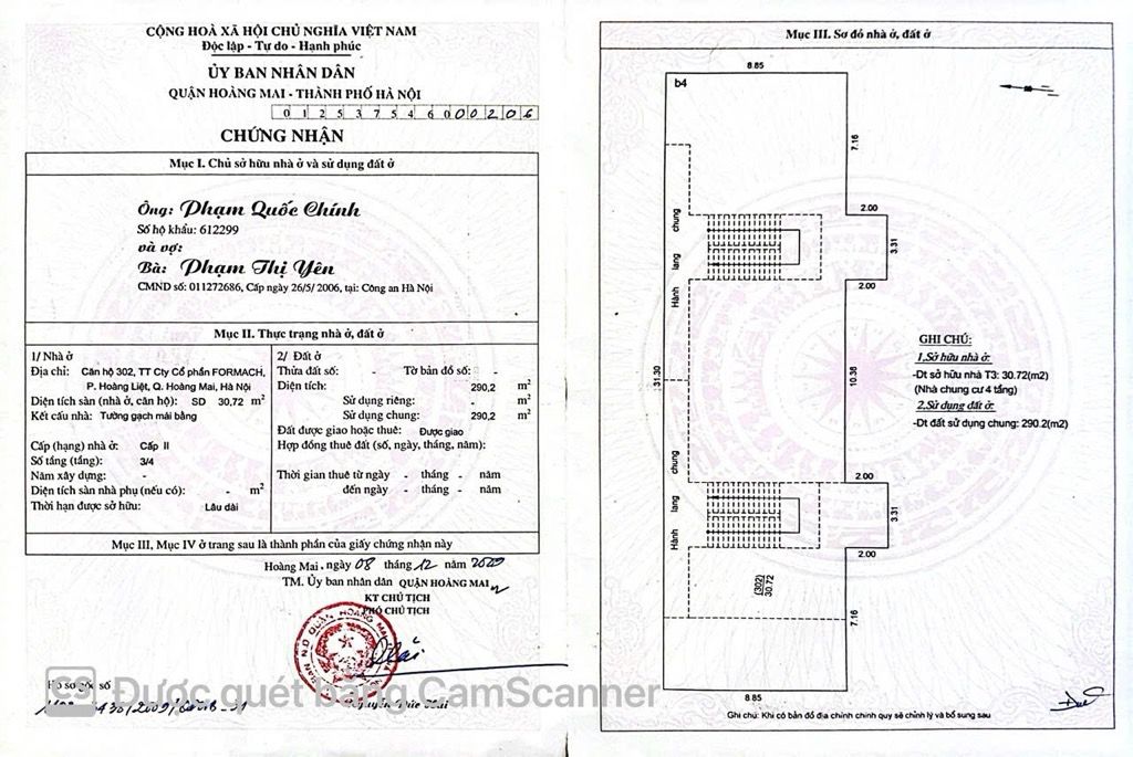 Bán nhà Ngọc Hồi - diện tích 80m2 1 tầng - Căn hộ tập thể Formach - giá 3,8 tỷ