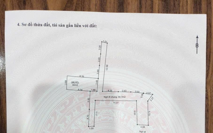 Bán nhà Trương Định - diện tích 39m2 5 tầng - Ô tô đỗ cổng - giá 12,8 tỷ
