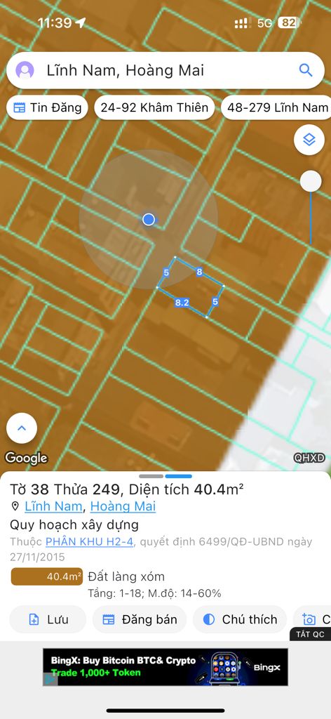 Bán nhà Nam Dư - diện tích 50m2 4 tầng - Lô góc hiếm - giá 6 tỷ