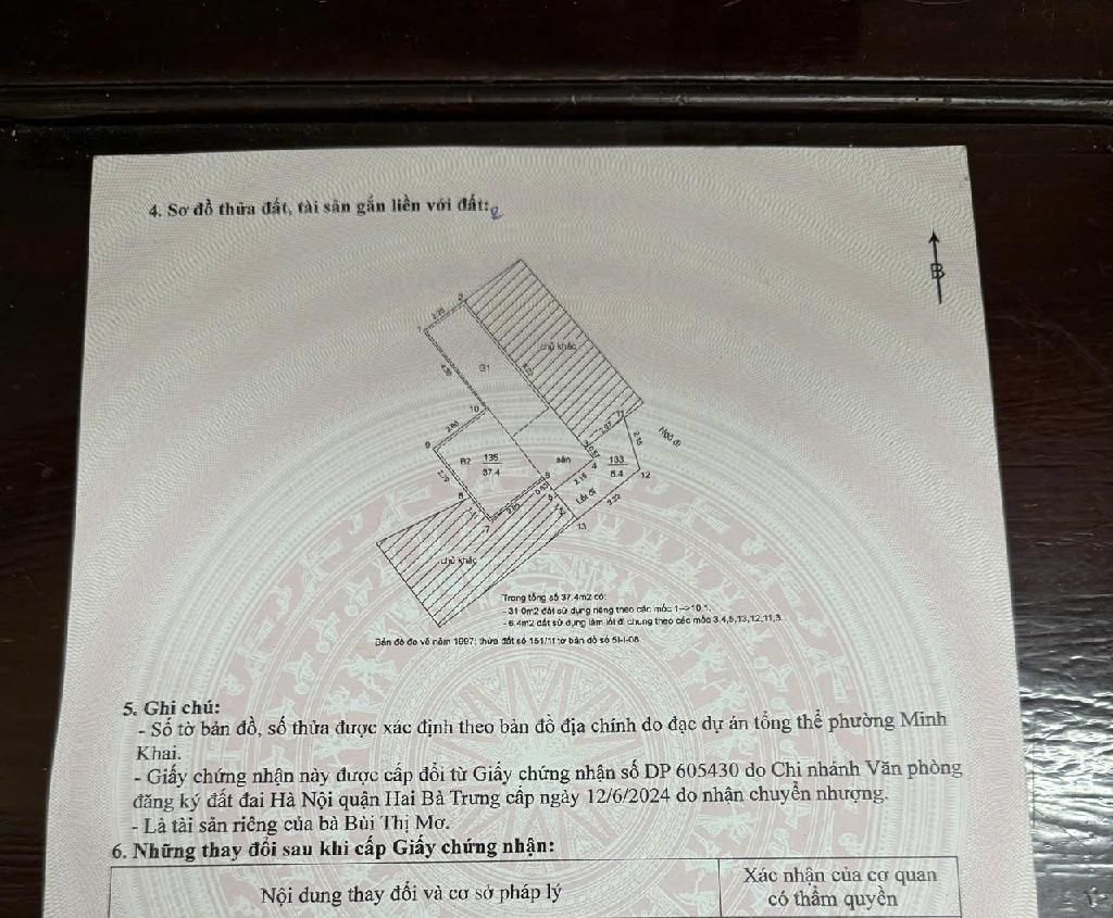 Bán nhà Hòa Bình - diện tích 31m2 6 tầng - Dân xây, full nội thất - giá 8,95 tỷ