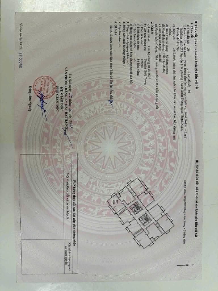 Bán nhà Nguyễn Trãi - diện tích 129m2 26 tầng - Căn góc view ngã tư - giá 14,9 tỷ