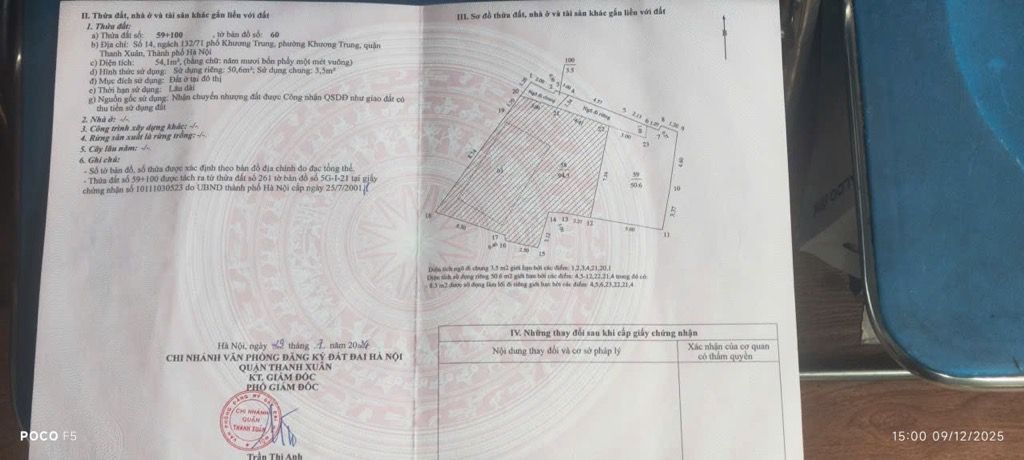 Bán nhà Vũ Tông Phan - diện tích 51m2 3 tầng - Nhà đẹp long lanh, tặng full nội thất - giá 11,5 tỷ