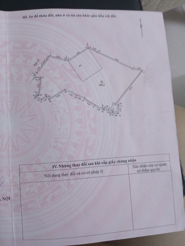 Bán nhà Vân Hồ - diện tích 50m2 6 tầng - Lô góc ô tô đỗ cổng - giá 2,999 tỷ