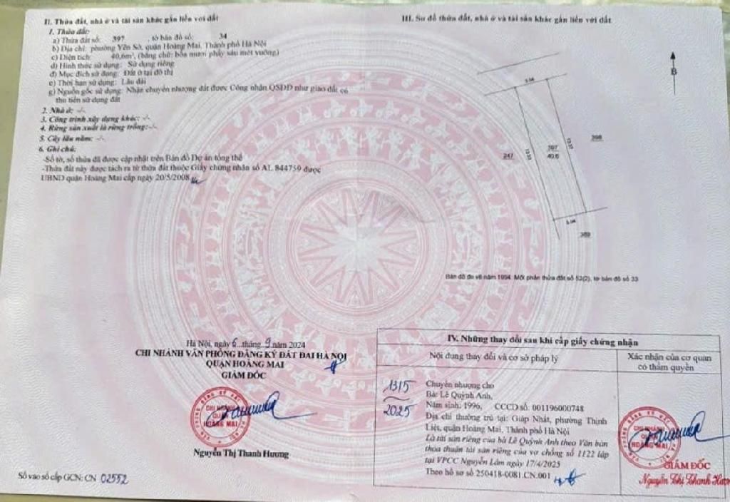 Bán nhà Hưng Phúc - diện tích 40.6m2 5 tầng - Nhà mới kính koong, ngõ nông rộng - giá 9,3 tỷ