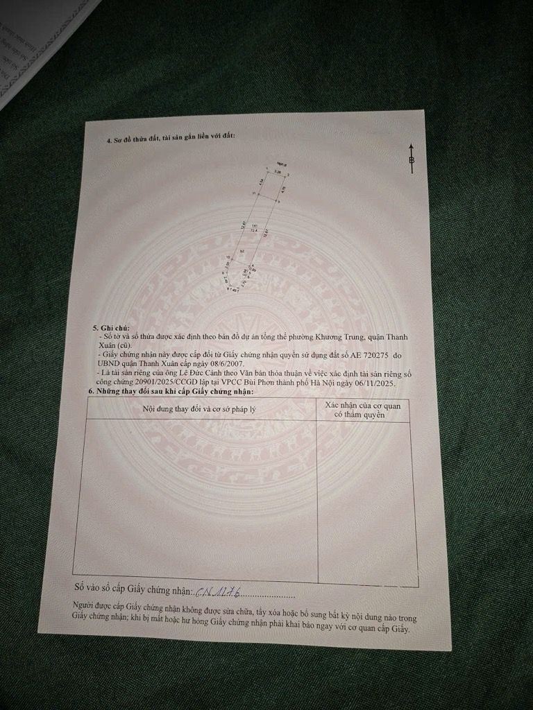 Bán nhà Khương Trung - diện tích 72,5m2 3 tầng - lô góc cực hiếm - giá 12,8 tỷ