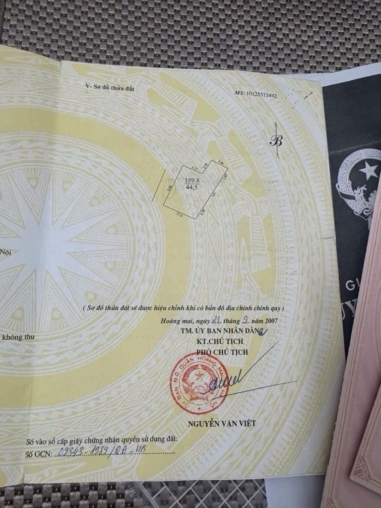 Bán nhà Lĩnh Nam - diện tích 44,5m2 1 tầng - Nhà cấp 4, bán đất vị trí - giá 7,6 tỷ