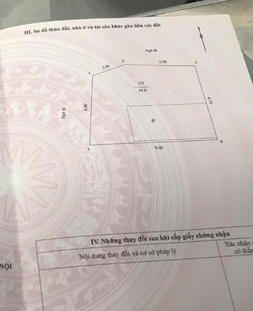 Bán nhà Bùi Xương Trạch - diện tích 54m2 5 tầng - Lô góc 2 thoáng - giá 12,5 tỷ