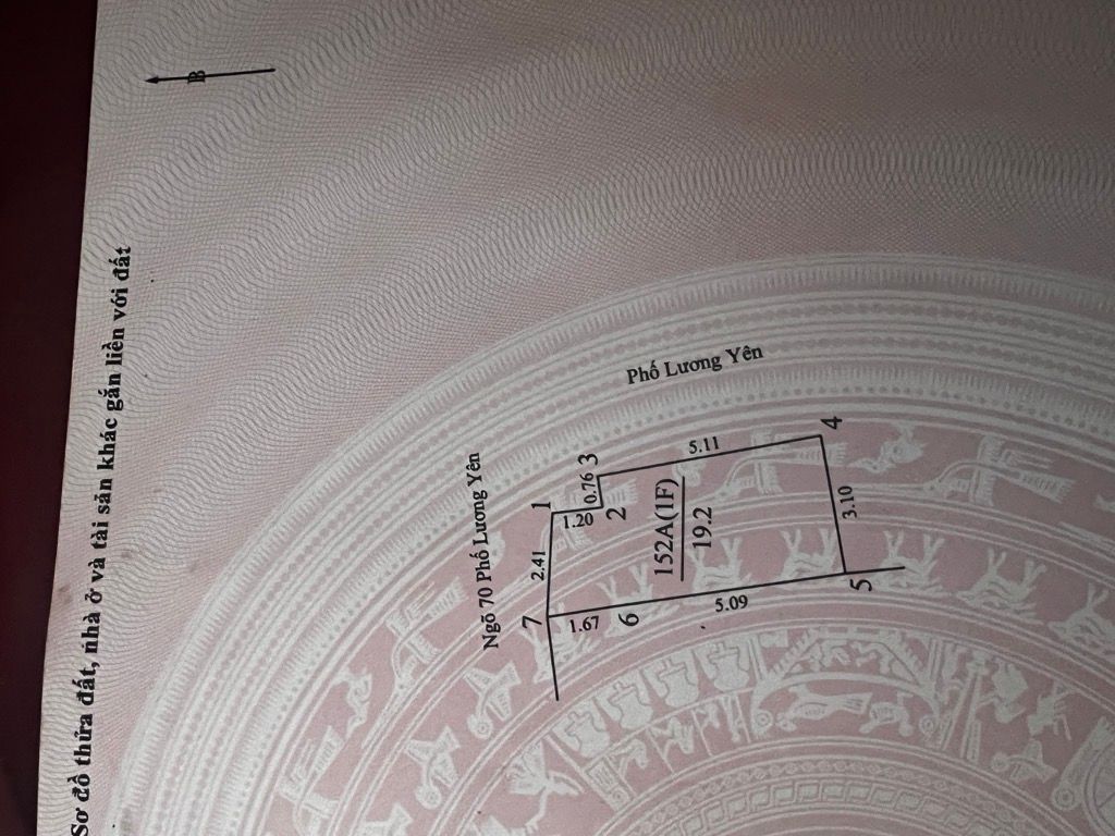 Bán nhà Lương Yên - diện tích 19,2m2 2 tầng - Mặt phố kinh doanh sầm uất - giá 7,5 tỷ